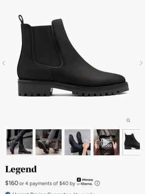 Thursday Boot Company Legend Chelsea Boot - Black